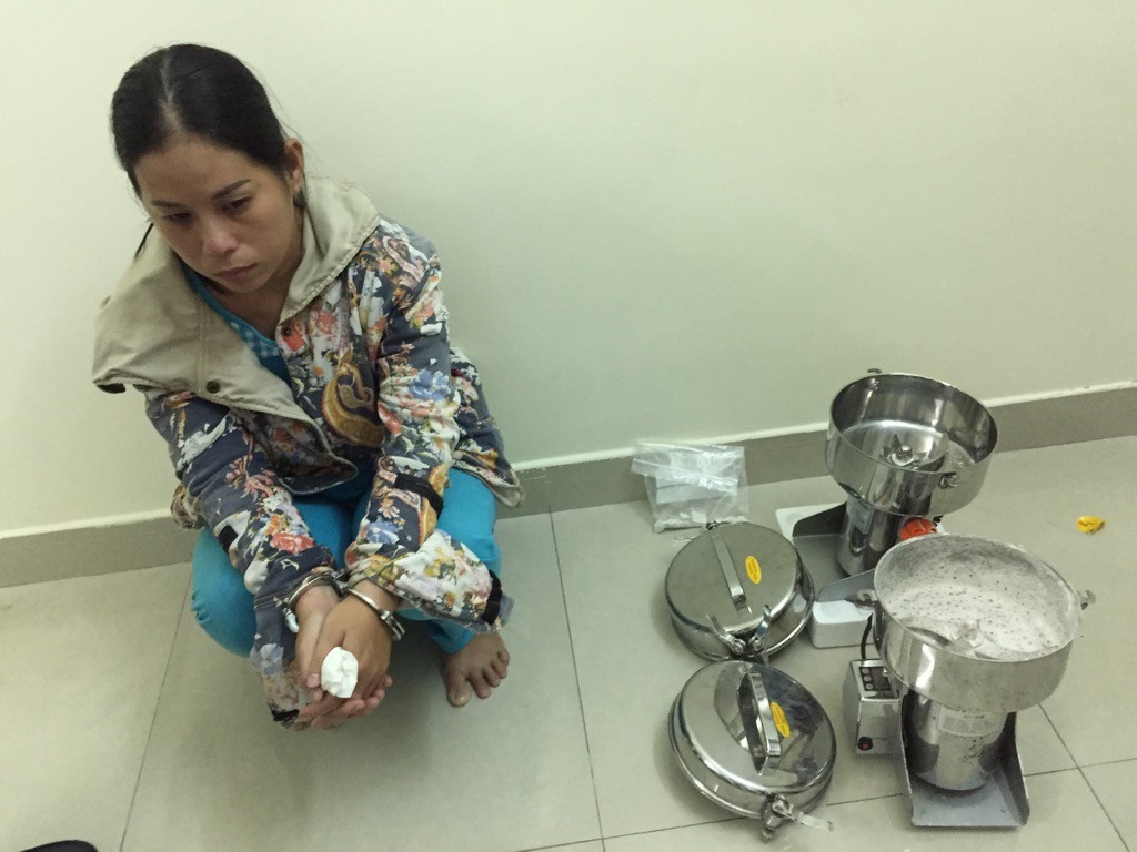 TP.HCM: Cận cảnh đại bản doanh sản xuất ma túy của bà trùm